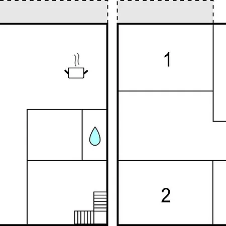 Amazing In With Sauna 度假居 Saal